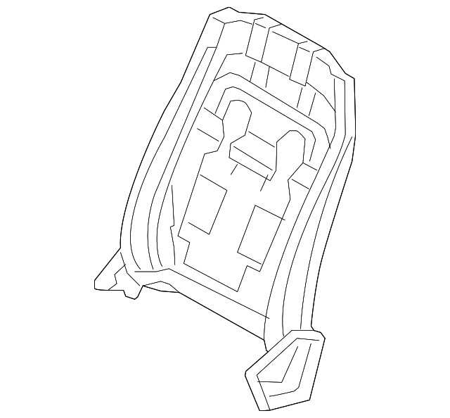 88310-4C010 SEAT BACK FRAME