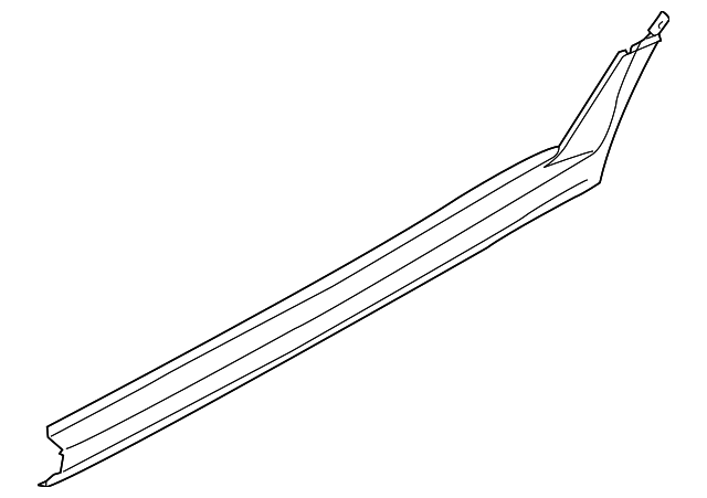 51-71-3-330-865 Деталь ROCKER MOLDING, LEFT