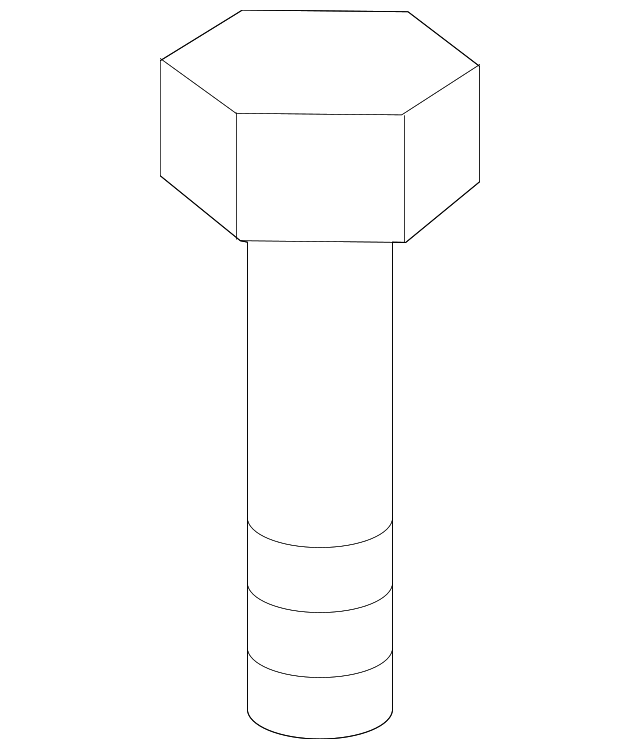 51-63-3-412-262 Деталь ROCKER MOLDING BOLT, LEFT