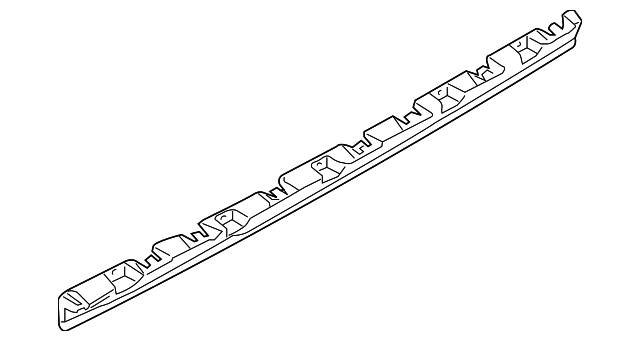 51-71-0-309-237 Деталь ROCKER MOLDING REINFORCEMENT, LEFT