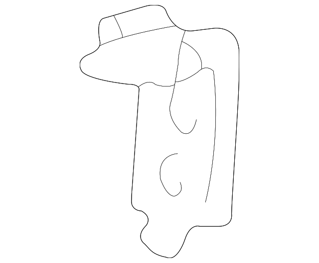 52141-12450 Деталь ABSORBER BRACKET, RIGHT