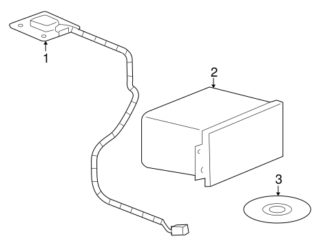 Trailblazer NAVIGATION SYSTEM COMPONENTS