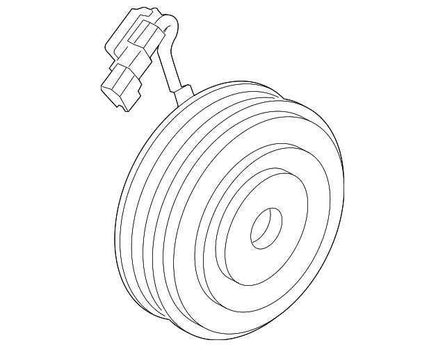FL3Z-19D786-E Деталь CLUTCH & PULLEY