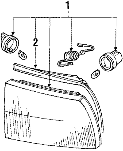 Galant SIDE MARKER & SIGNAL LAMPS
