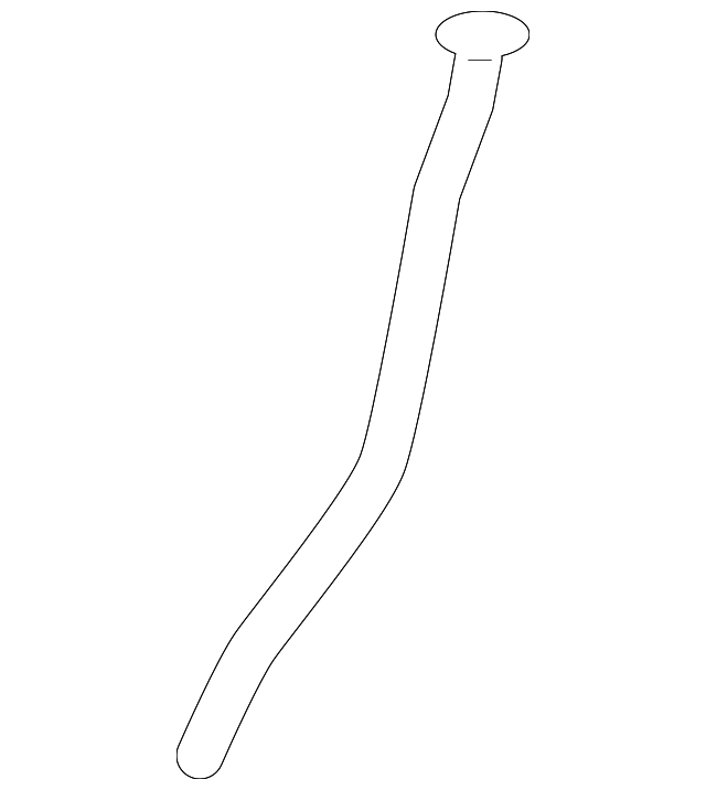 54-34-7-249-553 DRAIN HOSE, LEFT