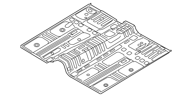 65111-B8000 Деталь FRONT FLOOR PAN