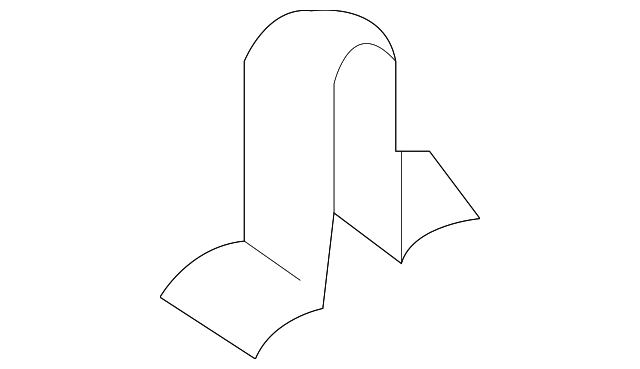 65107-2W000 Деталь BRACKET, RIGHT