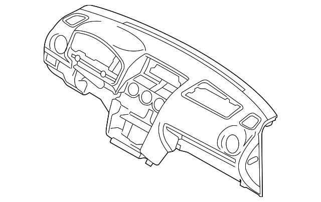 GK2A-60-350J-74 Деталь INSTRUMENT PANEL