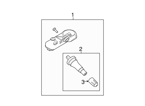 F-150 TIRE PRESSURE MONITOR COMPONENTS