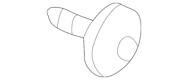 16633844 WEATHERSTRIP RETAINER, LEFT