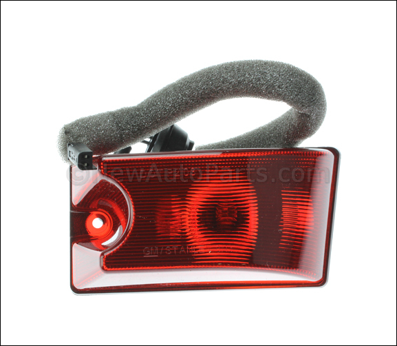 15060525 Деталь ROOF MARKER LAMP, LEFT