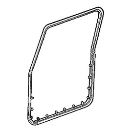 5017463AH Деталь Wrangler Full Door Weatherstrip Driver S
