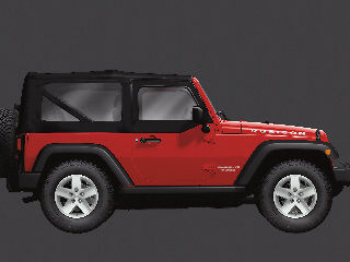 82208868AC Деталь JEEP WRANGLER SOFT TOP COMPLETE KIT BLAC
