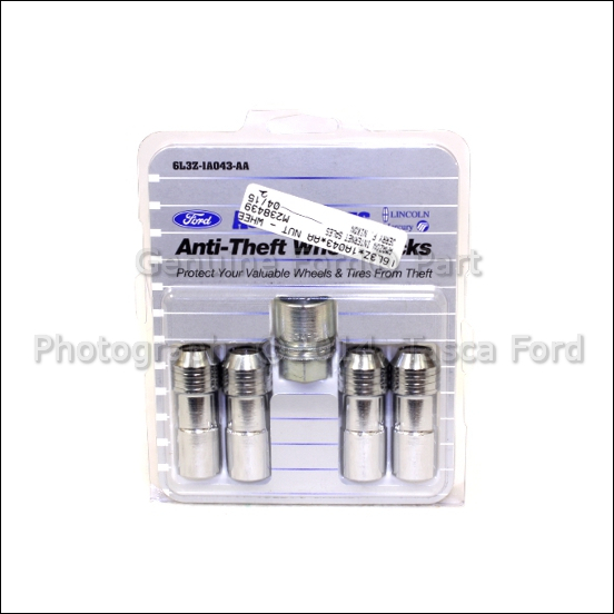 WHEEL LOCK KIT Genuine Ford 6L3Z1A043AA