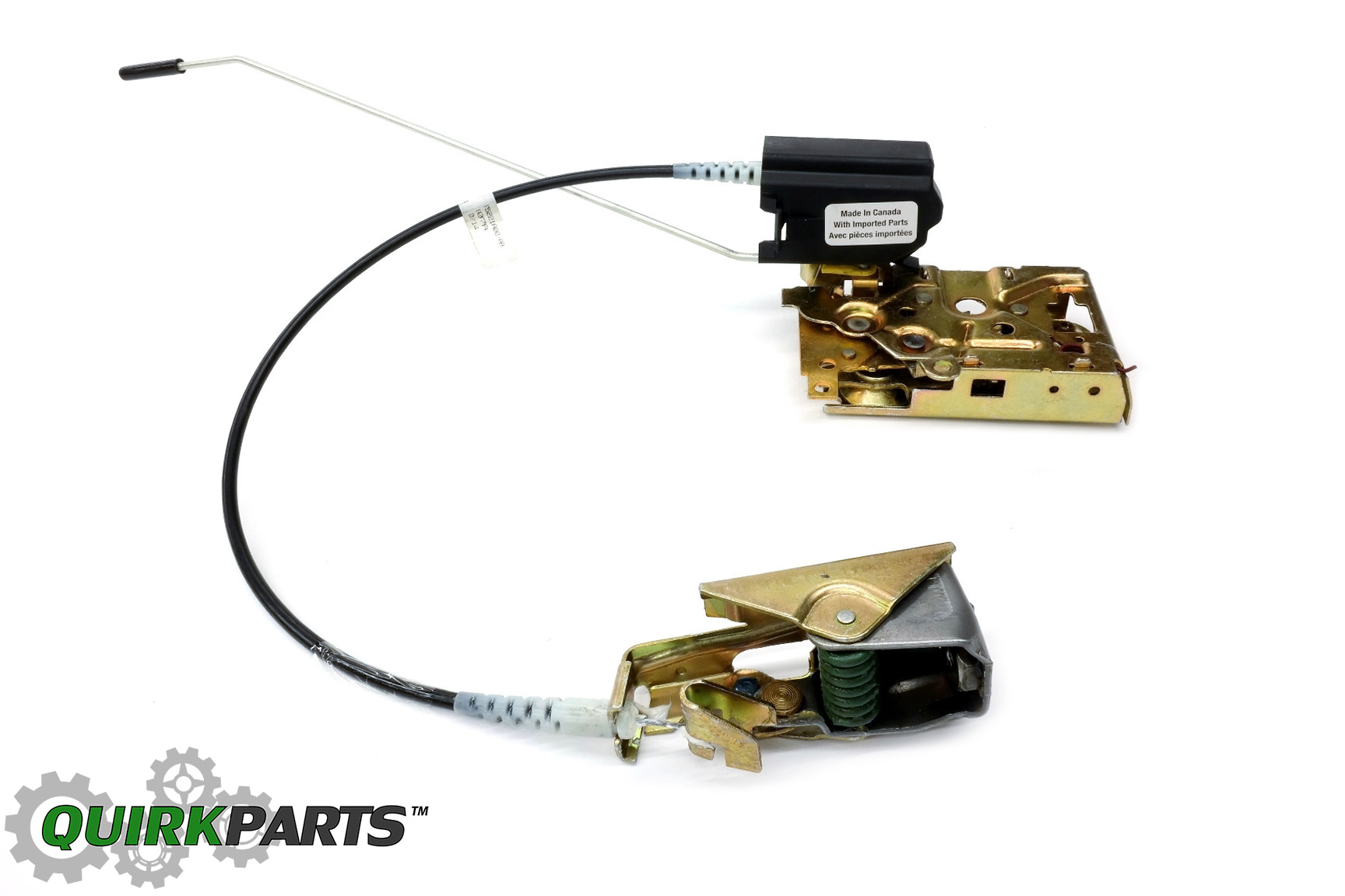 Ford F150 F250 F350 Bronco Front Left Driver Door Latch Lock Cable Rod