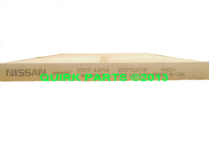 20132015 Nissan Altima Cabin Air Filter Genuine OEM NEW Part Number