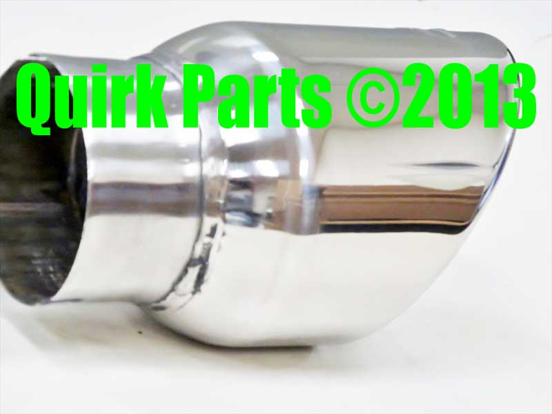 20072013 Chevy Avalanche/etc. Chrome Exhaust Tip w/Bowtie Logo OEM NEW