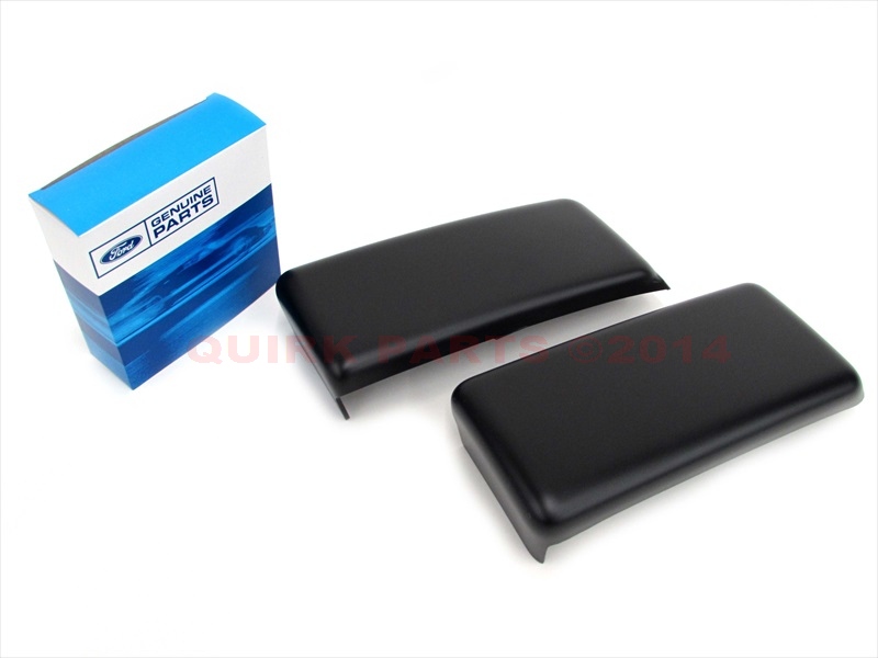 20092014 Ford F150 Front Bumper Black License Plate Delete Kit Covers OEM NEW Genuine Ford