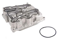 AULINK Engine Oil Cooler - Direct Replacement For OEM 8C3Z-6A642-A