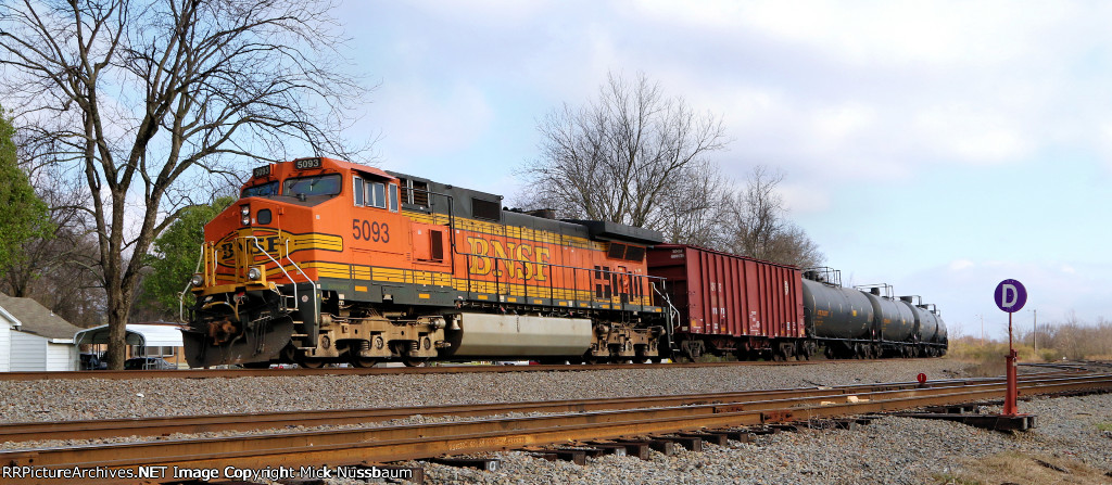 DPU on the rear of an oil cal train