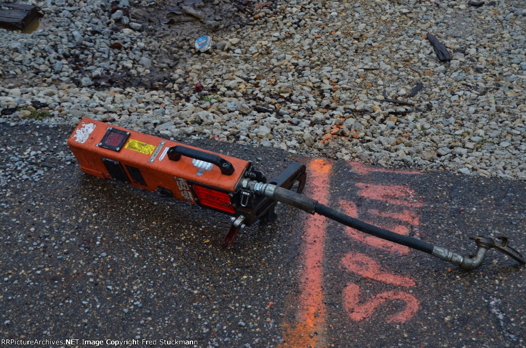 Flashing rear end device, aka FRED.