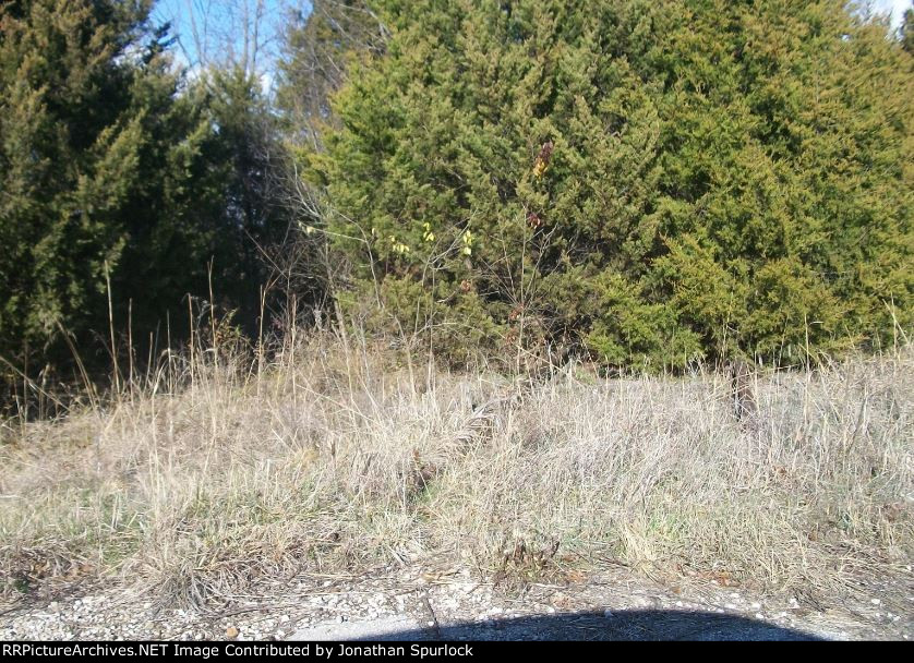 Ex-RI ROW at Meyer Road, looking east