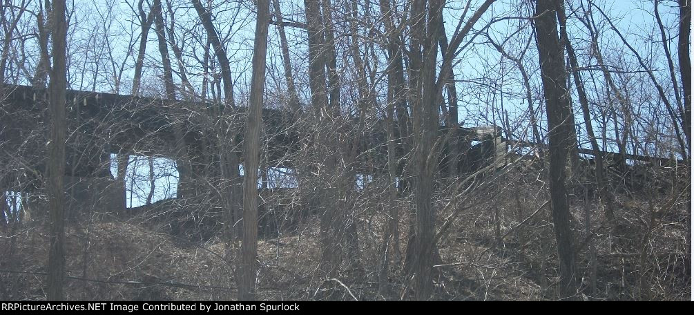 West end of Moreau Creek bridge
