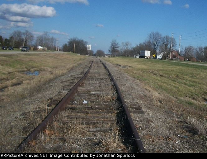 Ex-RI ROW, looking east