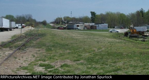 Ex-Rock Island right of way, looking east