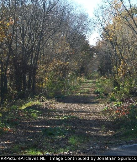 Ex-RI ROW, looking west