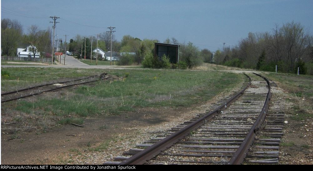 Ex-Rock Island right of way, looking east