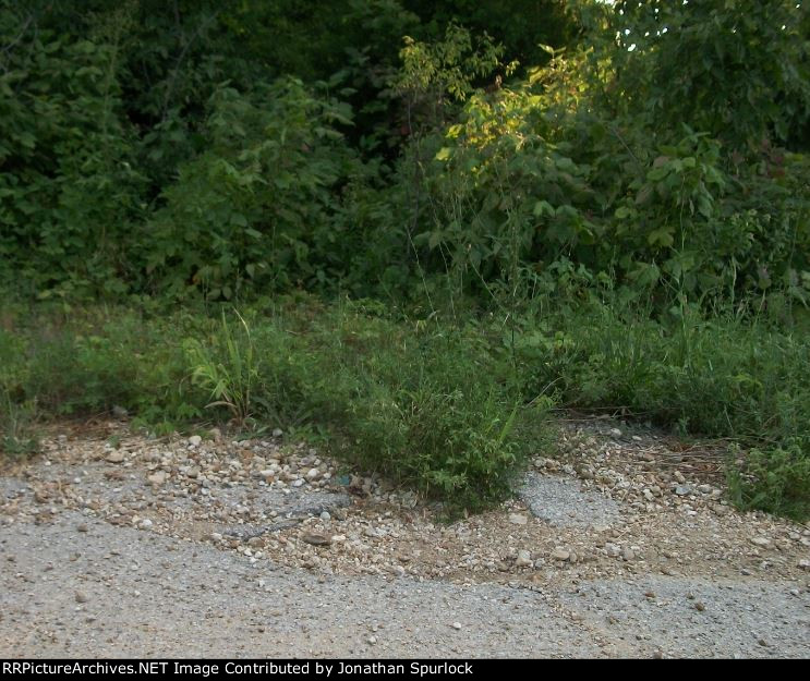 Ex-RI ROW crossing, looking west