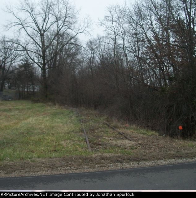 Former RI trackage, looking west