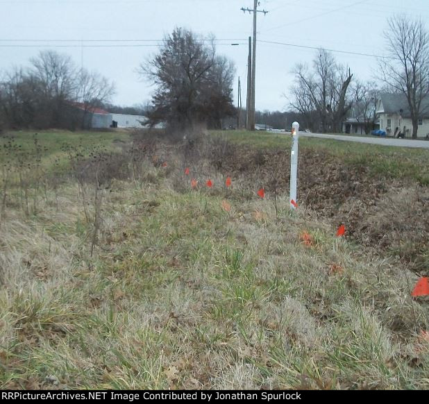 Ex-RI track, looking east
