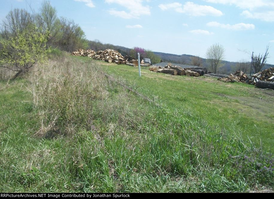 Ex-Rock Island right-of-way, east view 1