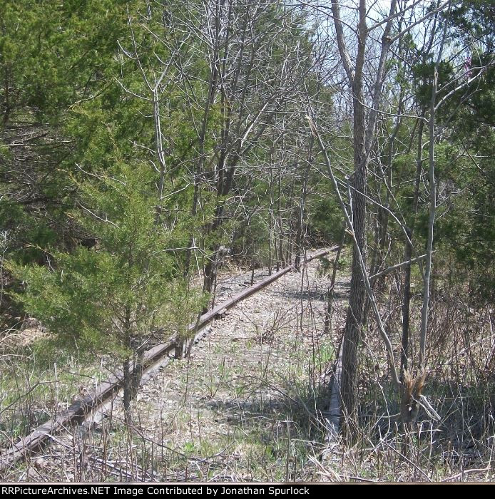 Ex-Rock Island right-of-way, east view 2