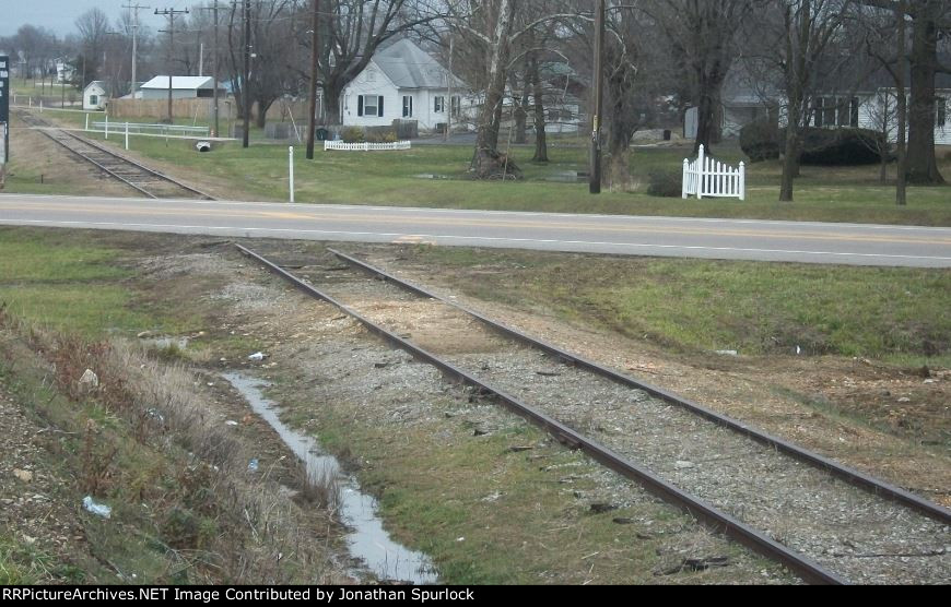 Ex-RI track, looking east