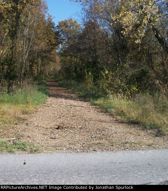 Ex-RI crossing, MO Hwy WW, looking east, second photo