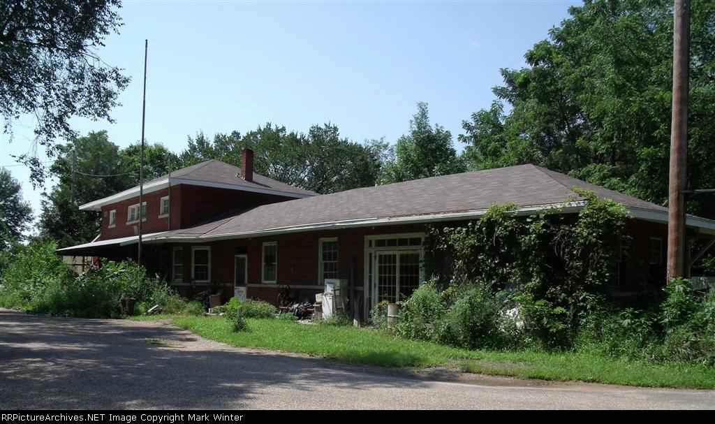 Cedar Valley Railroad station, built 1913,