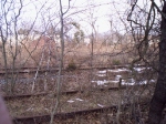 3 tracks heading east ( to the right of pic) to what use to be the Durham Ave. grade crossing