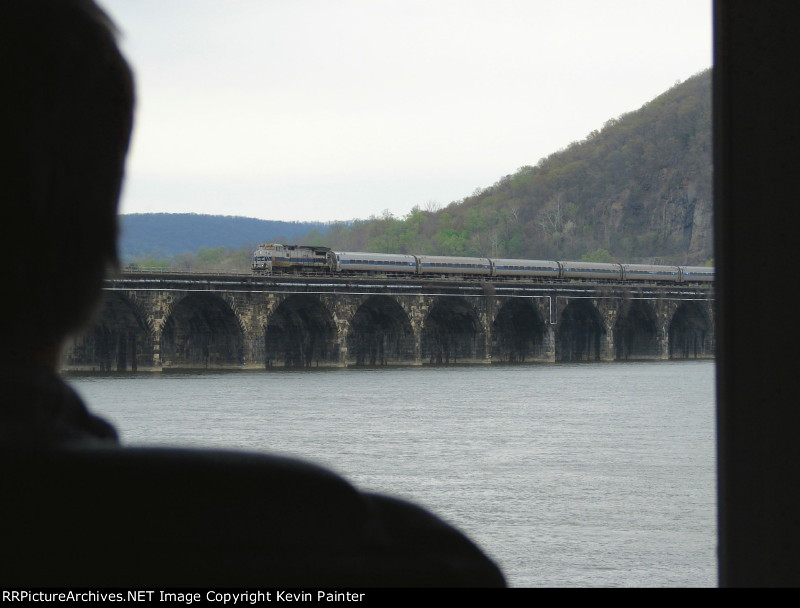 AMTK 513 from the Railfan Room