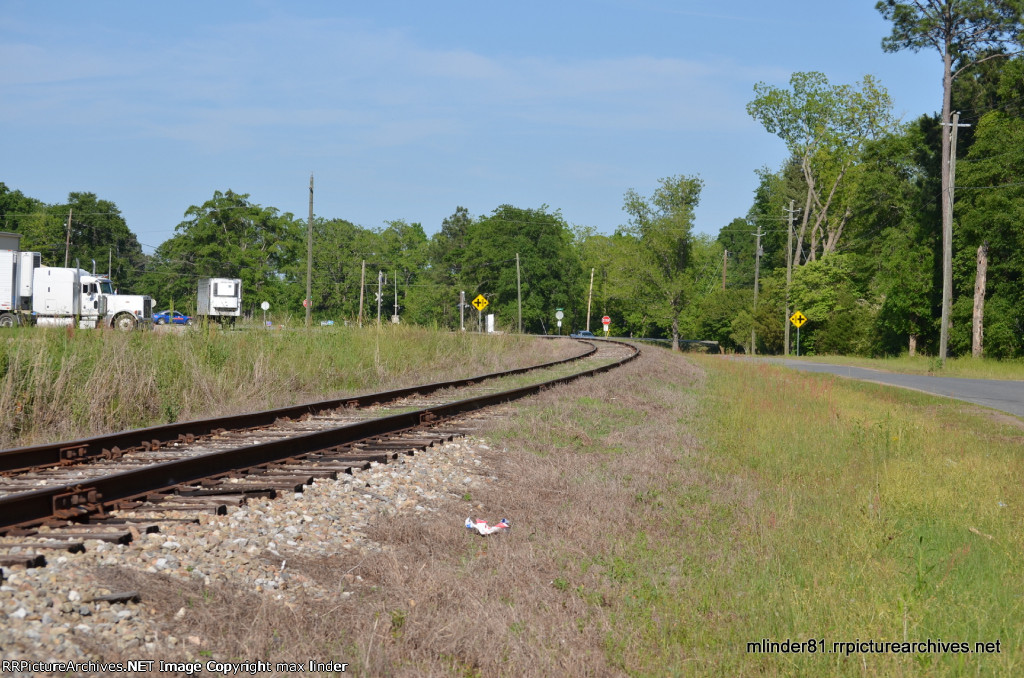 East towads Savannah