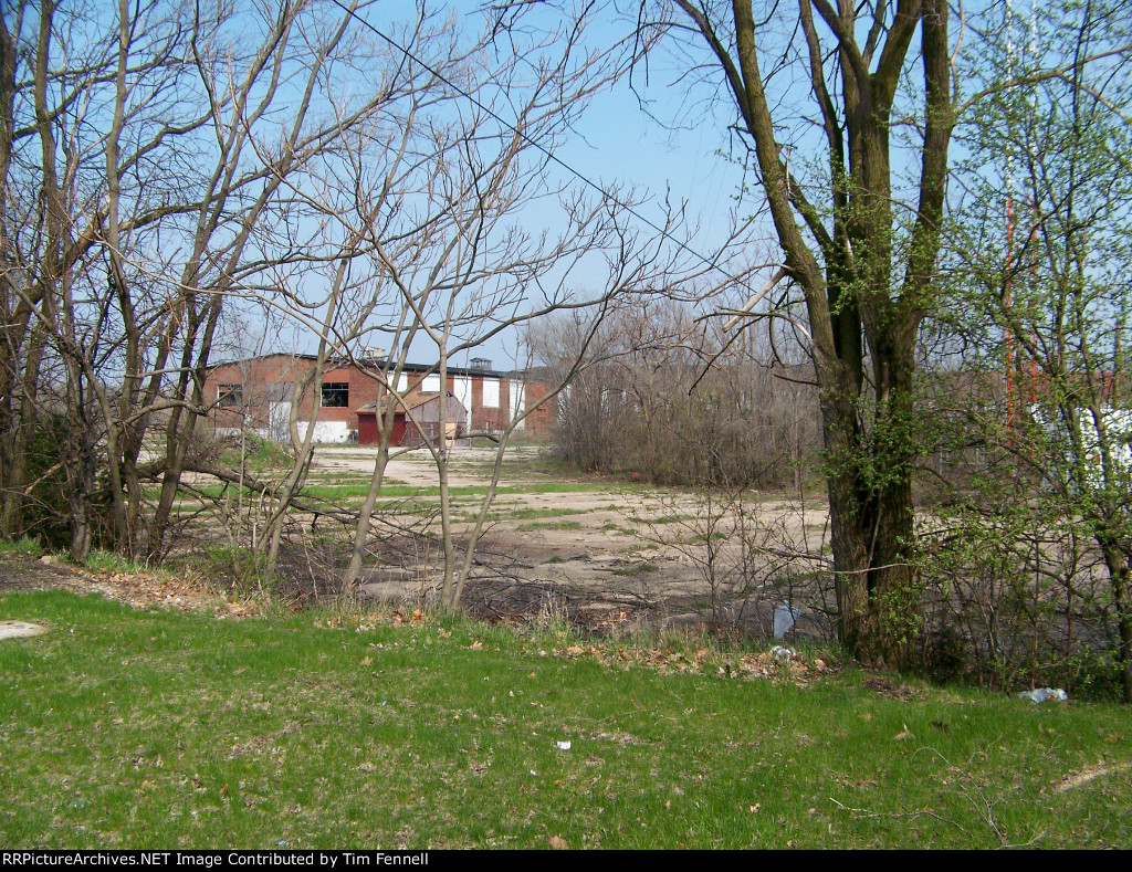 Remains of the C&A Bloomington Roundhouse