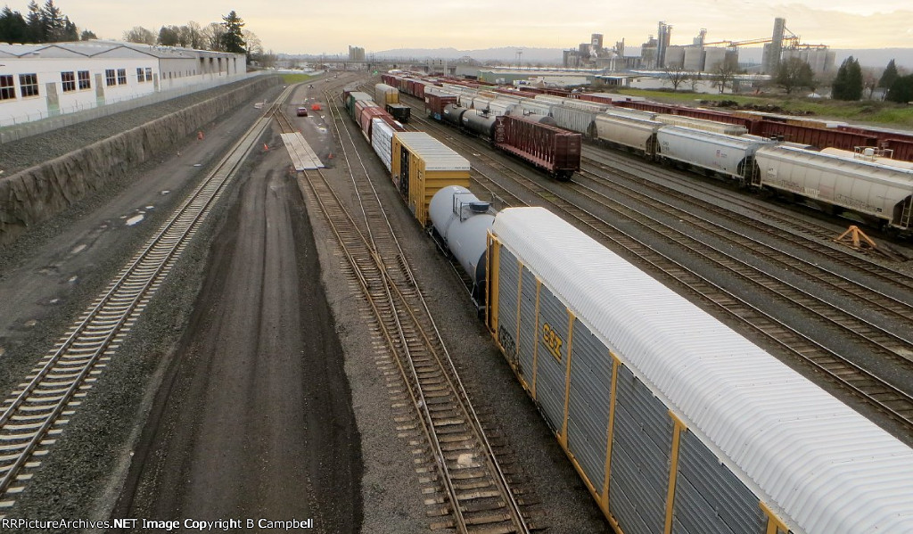 Vancouver Center Yard & New By-Pass Lane