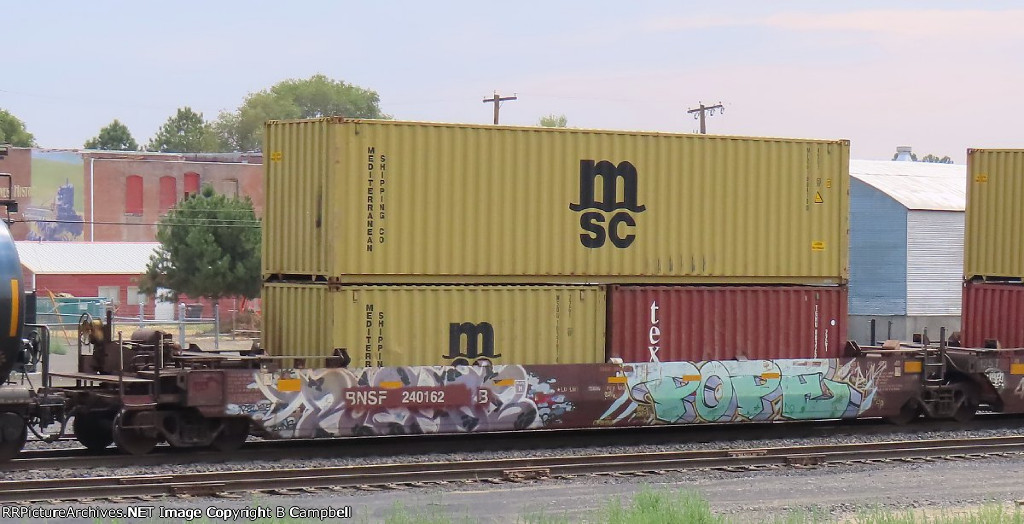 BNSF 240162-MSDU 904780-MSDU 903791-TGHU 003256