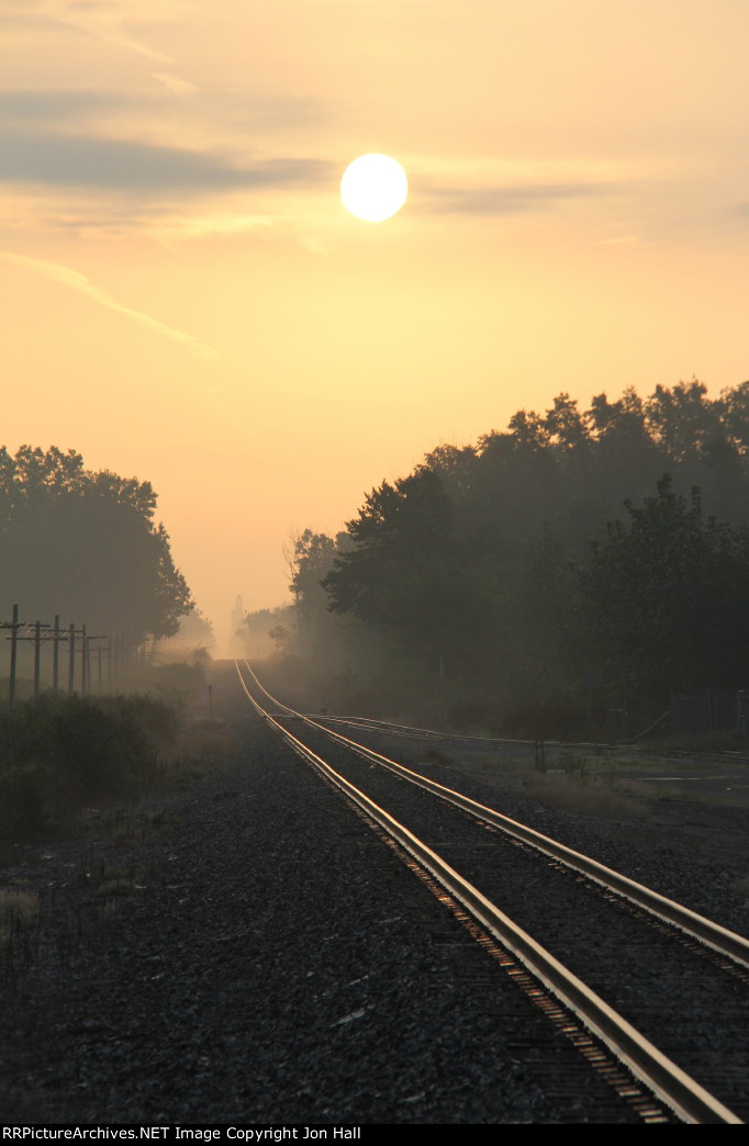 Sunrise over the Plymouth Sub