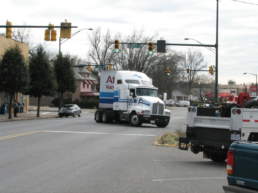 Finally off the track and in the clear