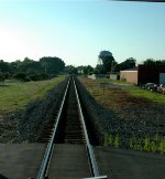 From rear of Amtrak Train # 76