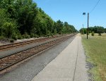 Amtrak Petersburg Station-looking north