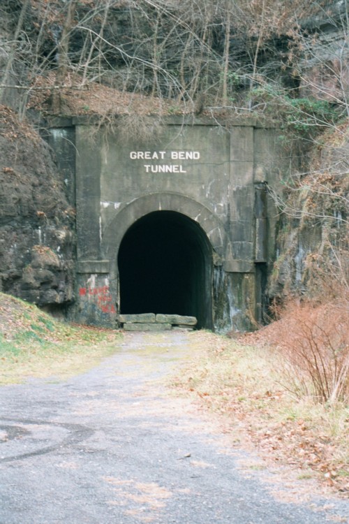 Great Bend tunnel, East portal